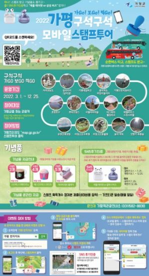 ‘가평 구석구석 모바일스탬프투어’