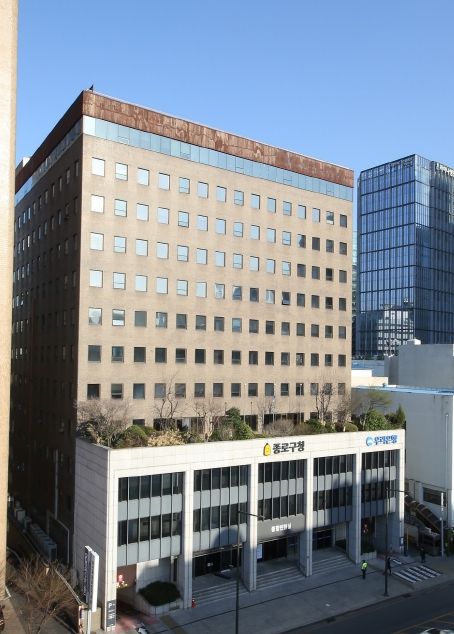 임시청사(대림빌딩) 전경