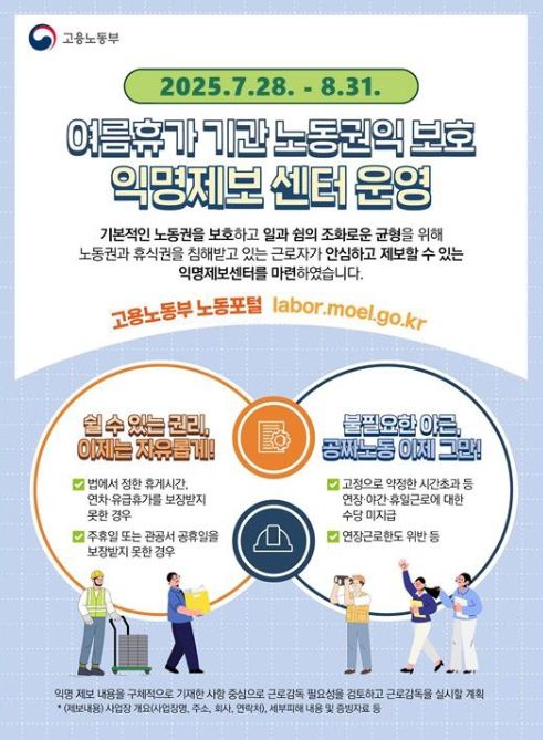 익명제보센터 운영 정보